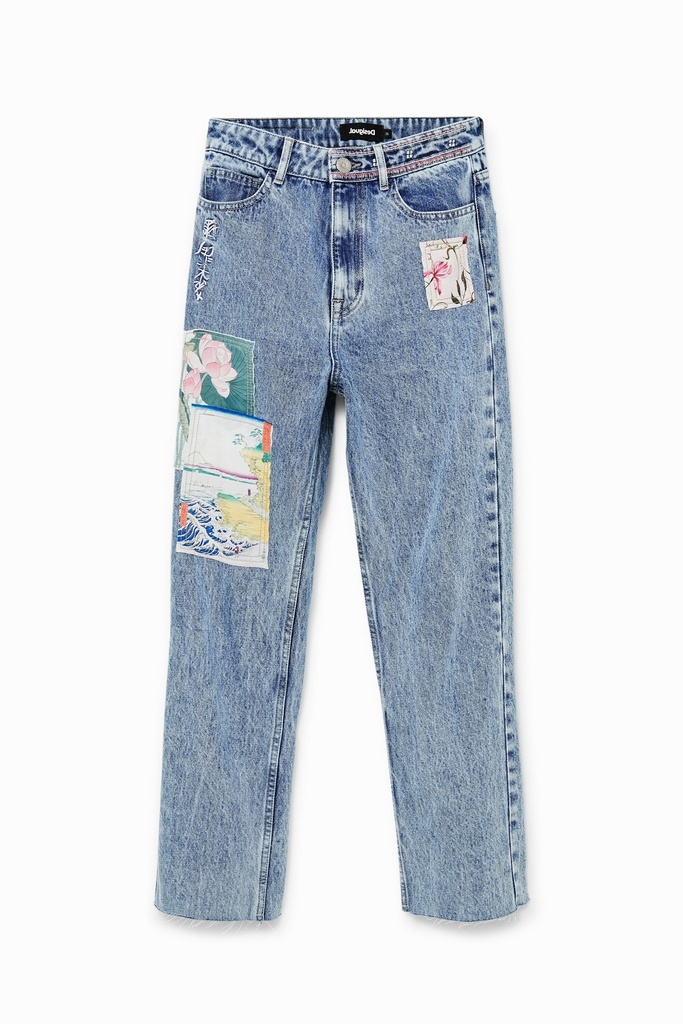 DENIM_LOS AN, 5053 DENIM MEDIUM WASH