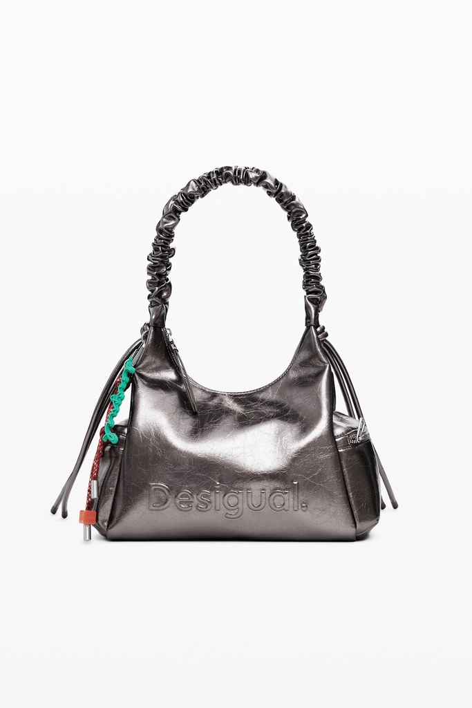 BAG_HALF LOGO MO 9225 BRUSHED SILVER