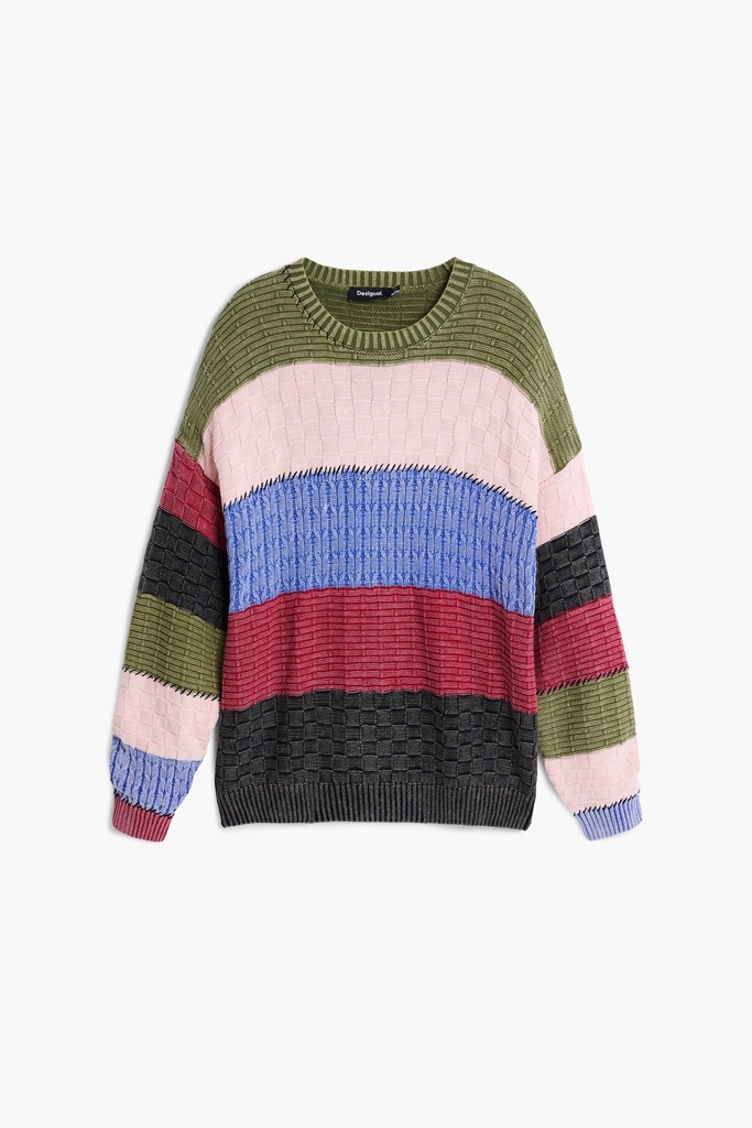 JERS_WASHED STR 9022 MULTICOLOR AZUL