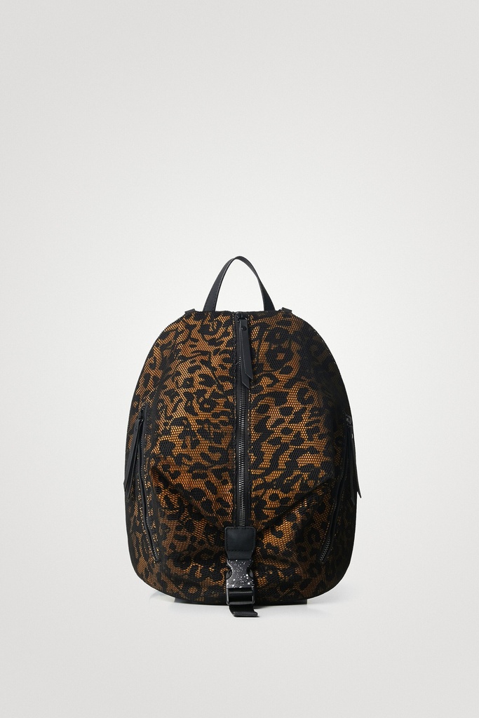 Mochila pequeña animal print