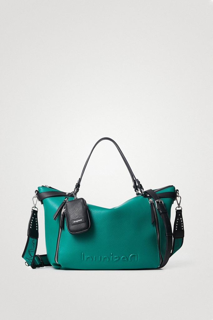 Bolso mano grande color plano