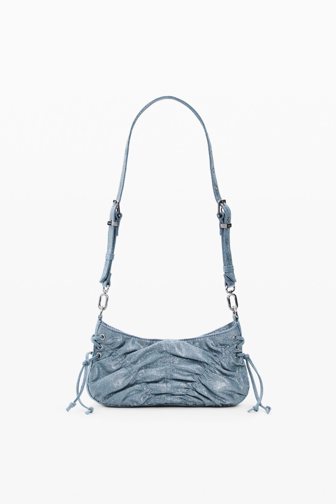 BAG_GATHERED DENI 5025 AZUL ESPACIAL