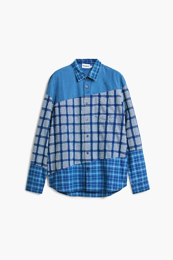 Patch checks shirt 