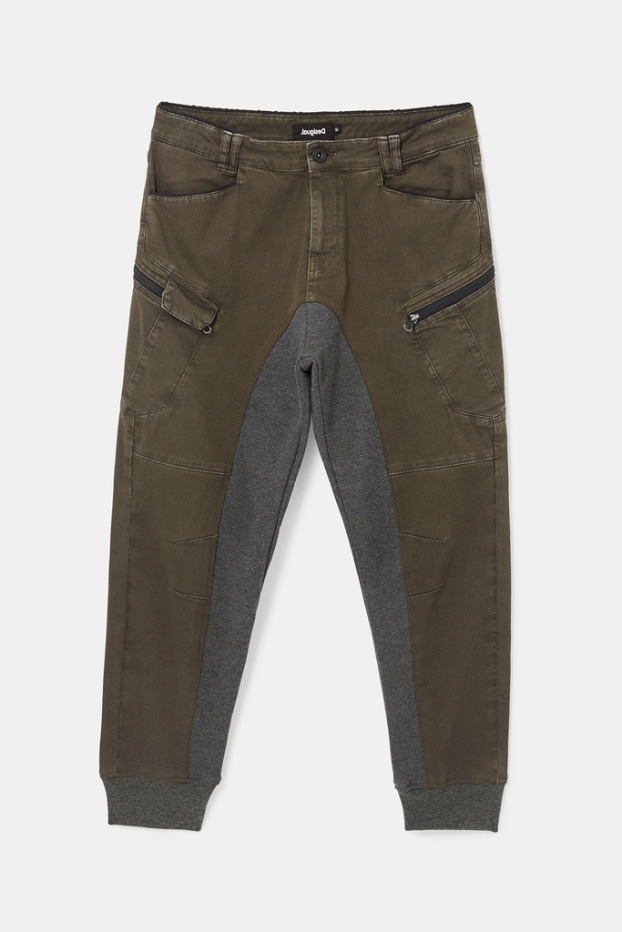 Pantalón jogger cargo híbrido