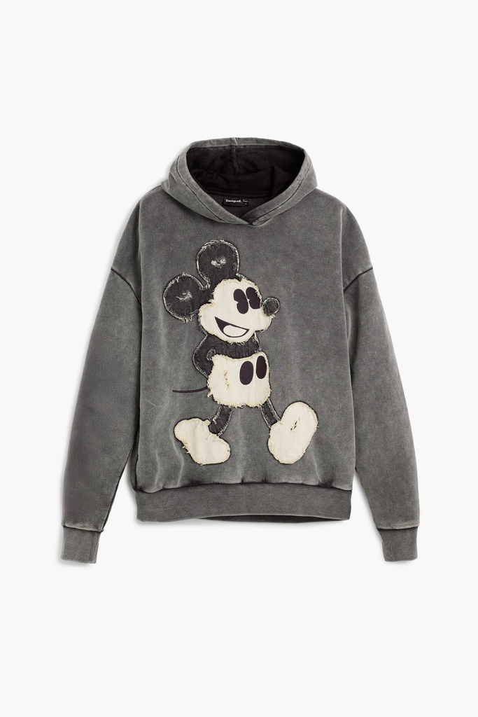 SWEAT_MICKEY PATCH 2095 GRIS POLAR