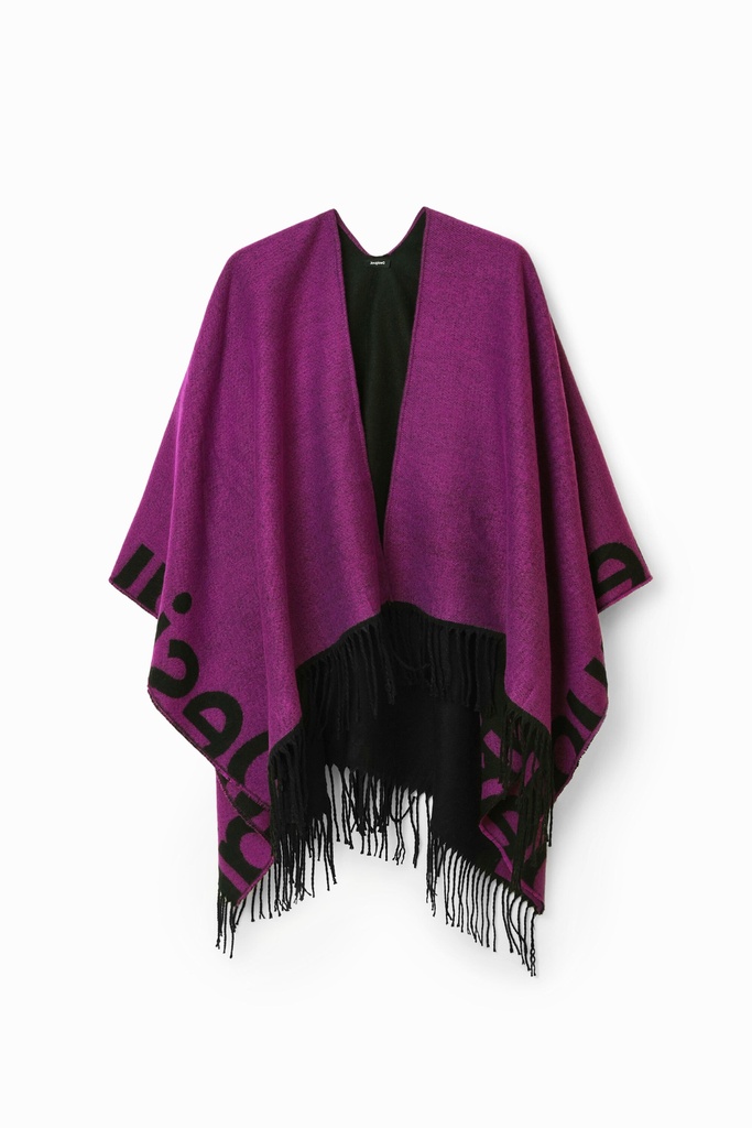 PONCHO_LOGO PARIS 3016 LILA