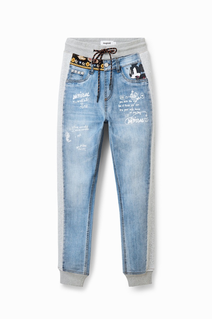 DENIM_MICKEY H 5007 DENIM LIGHT WASH