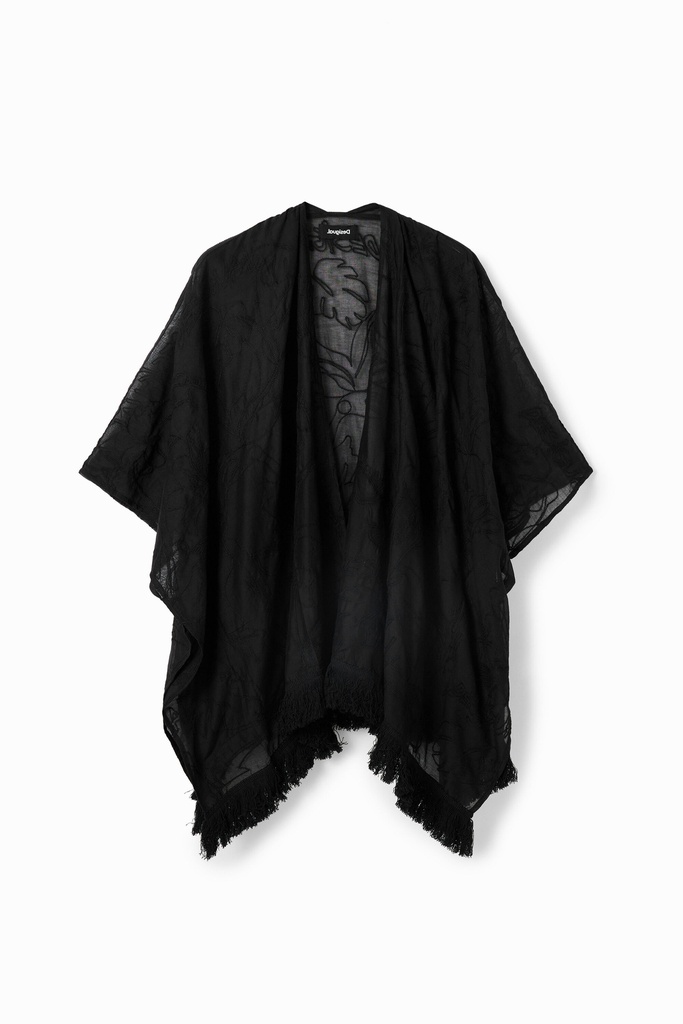 KAFTAN_FLOWER CLARA 2000 NEGRO