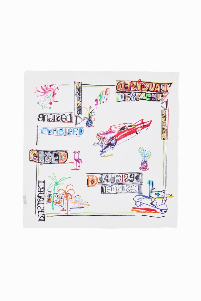 FOU_ROUSMARI WHITE  SQUA 1000 BLANCO