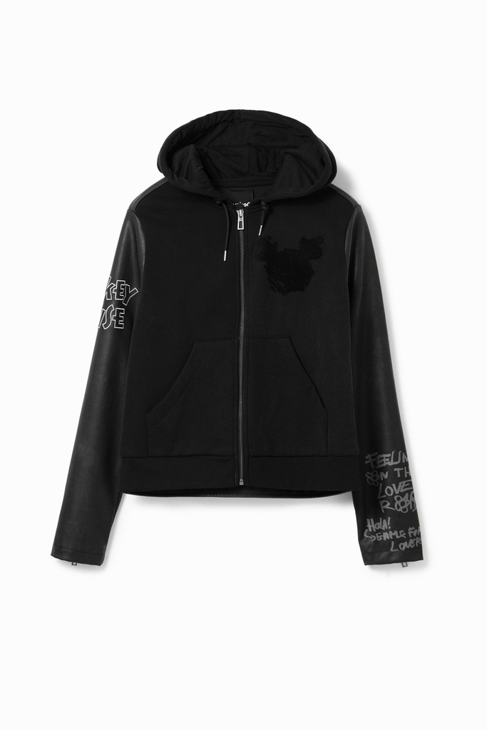 JACKET_MICKEY ROCKNEGRO