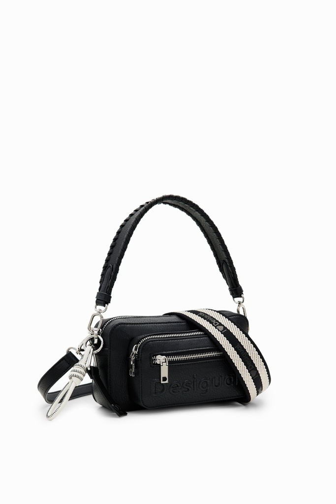BAG_HALF LOGO 24 CAMBRIDG 2000 NEGRO