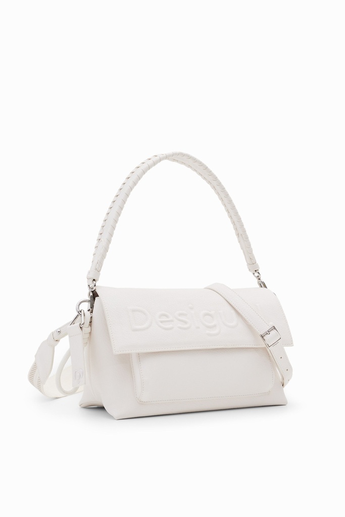 BAG_HALF LOGO 24 VE 1021 BLANCO ROTO