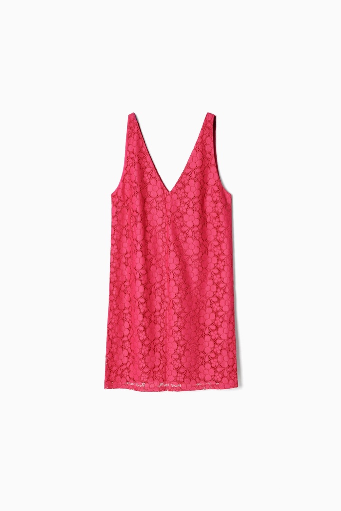 VEST_LACE 3002 FUCSIA