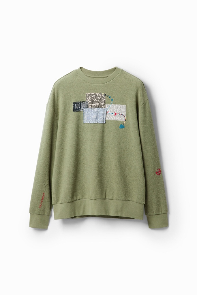 SWEAT_ROY 4092 KAKI