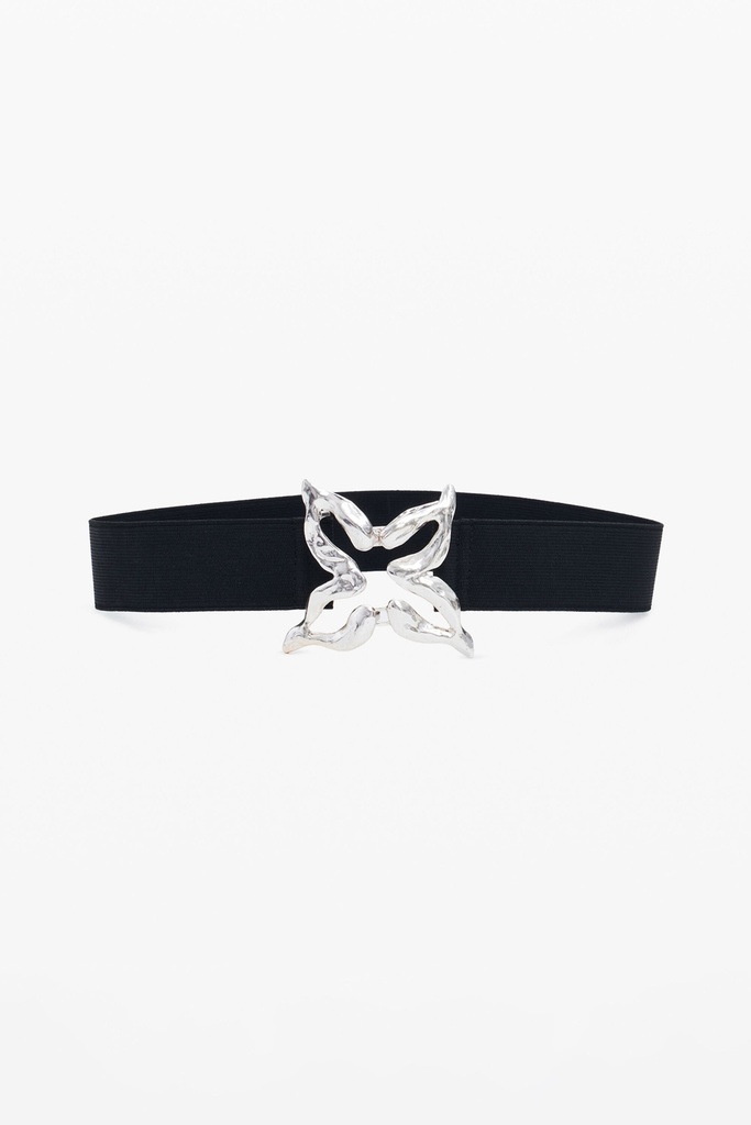 BELT_ELASTIC BUTTERFLY 2000 NEGRO