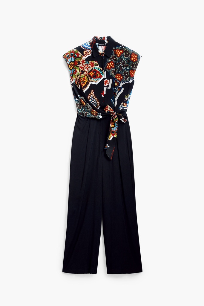 JUMPSUIT_PAISLEY_LACROIX 2000 NEGRO