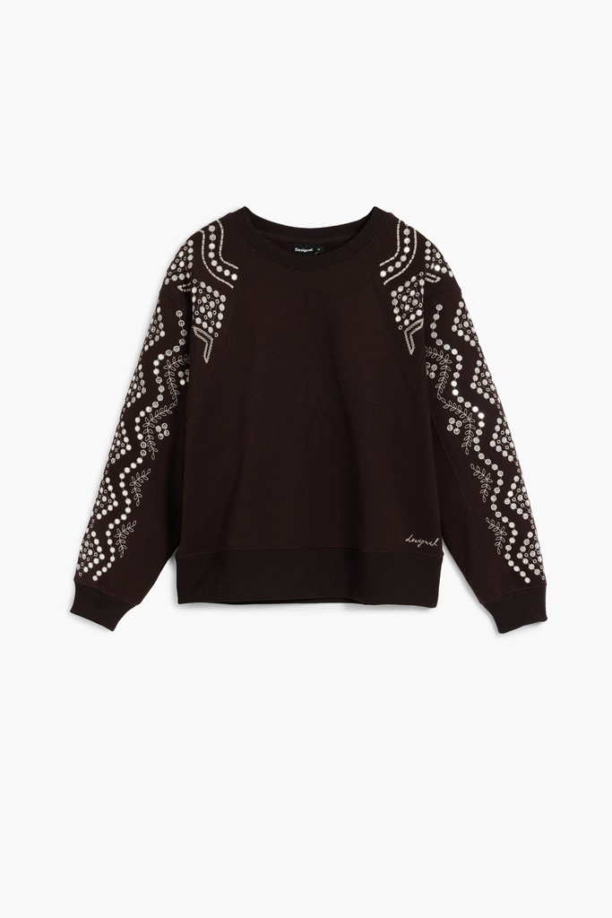 REPRIS_SWEAT_CRYSTAL 6000 MARRON