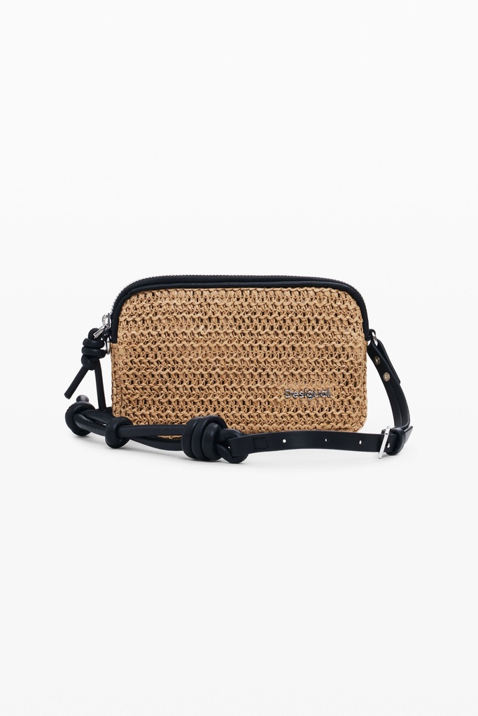 MONE_HALF LOGO RAFFIA J 1014 NATURAL