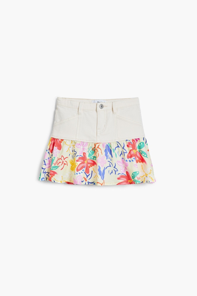 SKIRT_ROSE 1001 CRUDO