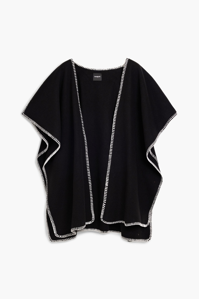 PONCHO_REPRISE ECHOES 2000 NEGRO