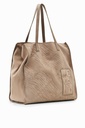 BAG_LOGORAMA LEATHER MER 6001 TABACO