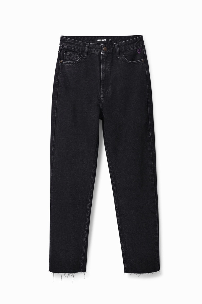 DENIM_SCARF 2000 NEGRO