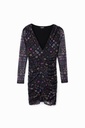 VEST_MOSAIKY, NEGRO