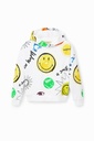 SWEAT_SMILEY GARDEN 1001 CRUDO