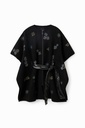 PONCHO_THREADFLOR MILAN 2000 NEGRO