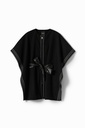 PONCHO_CRUCES MILAN 2000 NEGRO