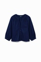 BLUS_GISELLE 5000 NAVY