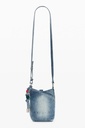 MONE_HALF LOGO DENIM 5005 DENIM RAW