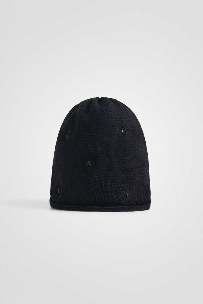 Gorro casquete de punto