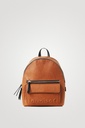 Mochila pequeña efecto piel