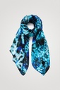 Foulard rectangular bohemian estampado