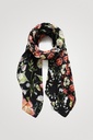 Foulard rectangular flores Liberty