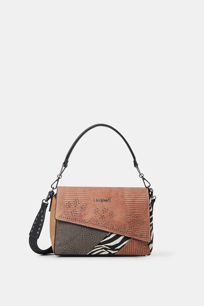 Bolso bandolera solapa oblicua