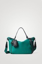 Bolso mano grande color plano