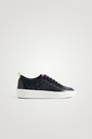 Sneakers piel sintética camuflaje glitter
