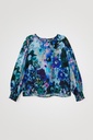 Blusa loose floral