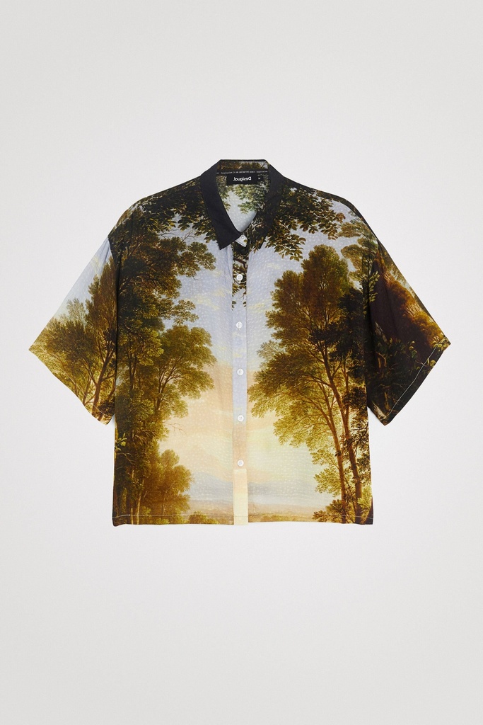 Camisa corta print digital