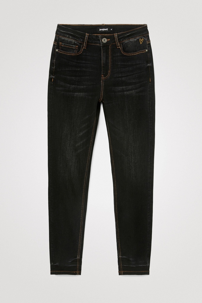 Pantalón vaquero skinny tobillero