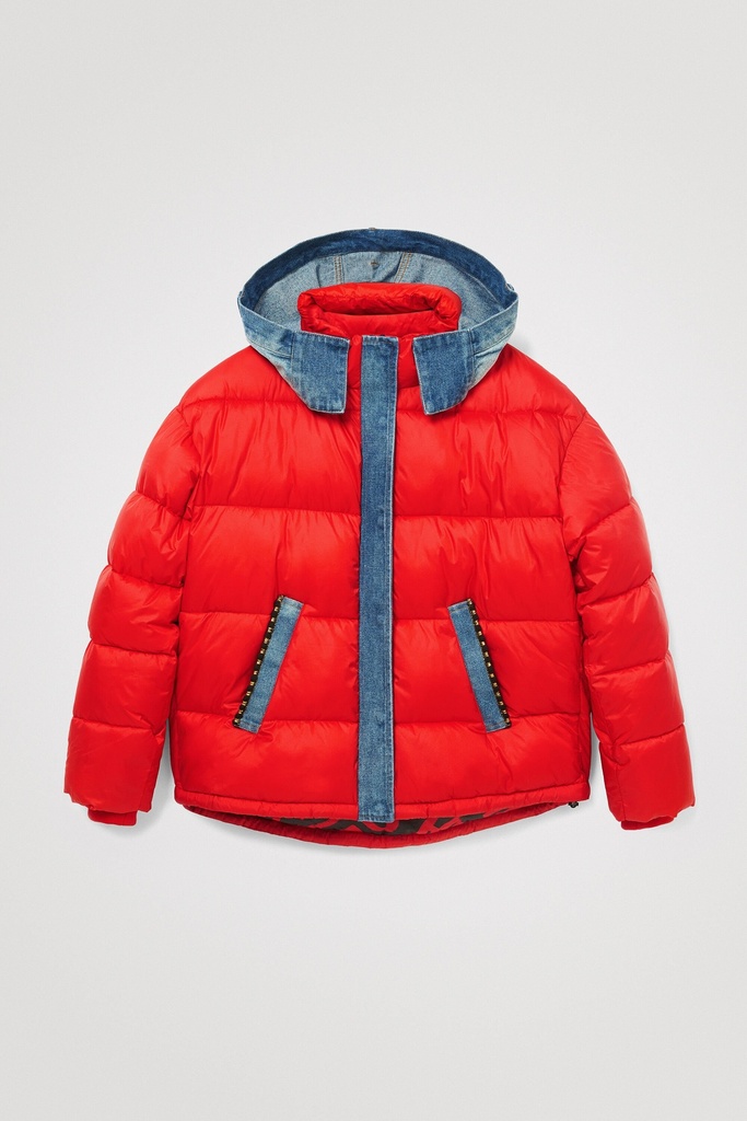 Chaqueta acolchada capucha