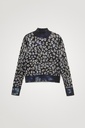 Jersey punto animal print